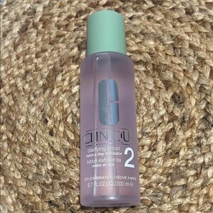 Clinique Clarifying Lotion 2 - Pink Bottle with Mint Cap